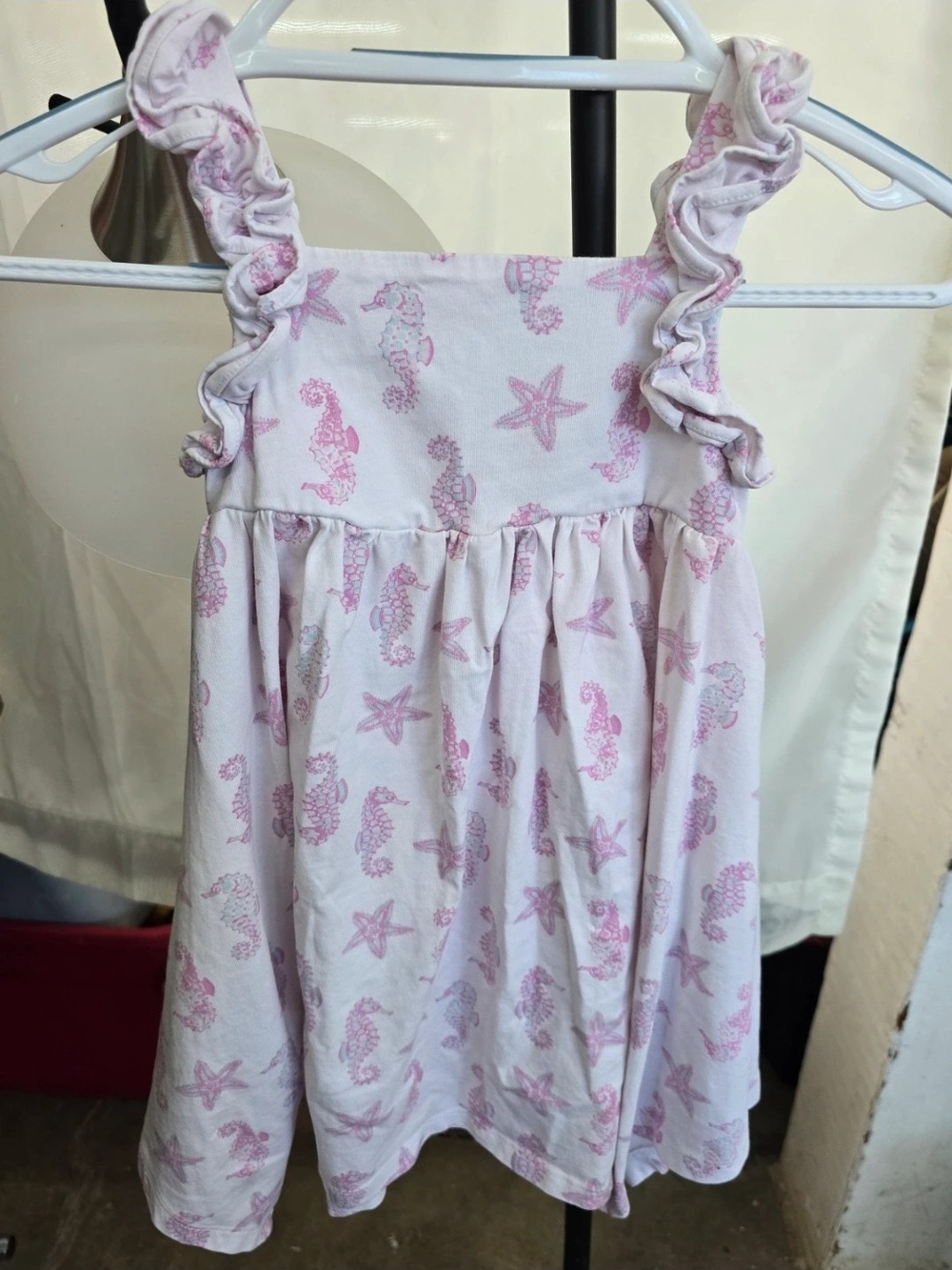 Tommy Bahama Light Pink Seahorse & Starfish Dress